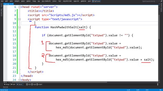 use hex md5 function in JavaScript